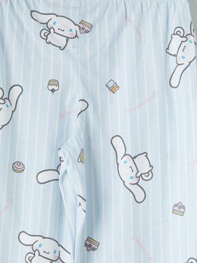 Pijama Takım MAVİ BASKILI
