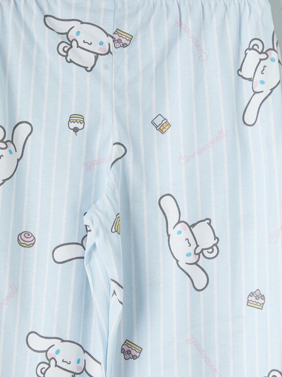 Pijama Takım MAVİ BASKILI