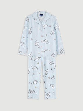 Pijama Takım MAVİ BASKILI