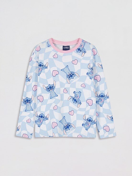 Pijama Takım BEYAZ BASKILI