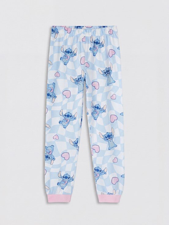 Pijama Takım BEYAZ BASKILI
