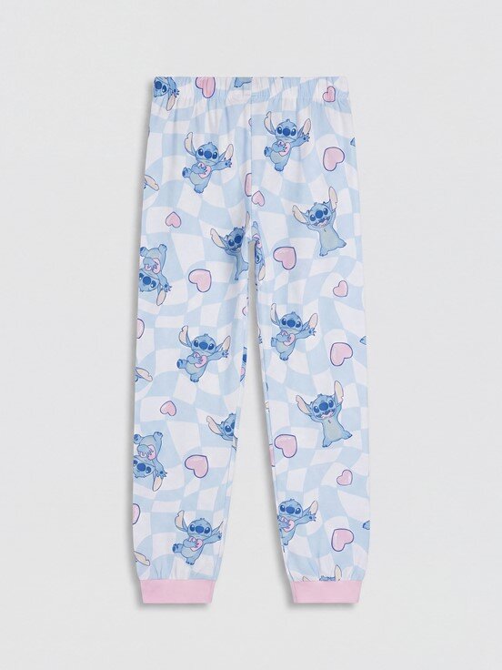 Pijama Takım BEYAZ BASKILI
