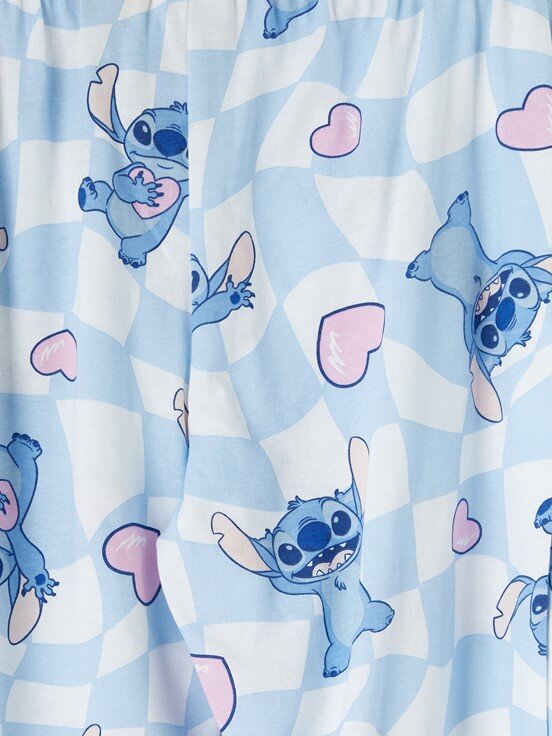 Pijama Takım BEYAZ BASKILI
