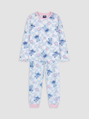 Pijama Takım BEYAZ BASKILI