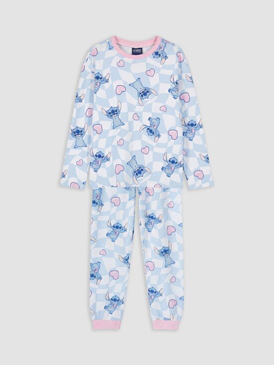 Pijama Takım BEYAZ BASKILI
