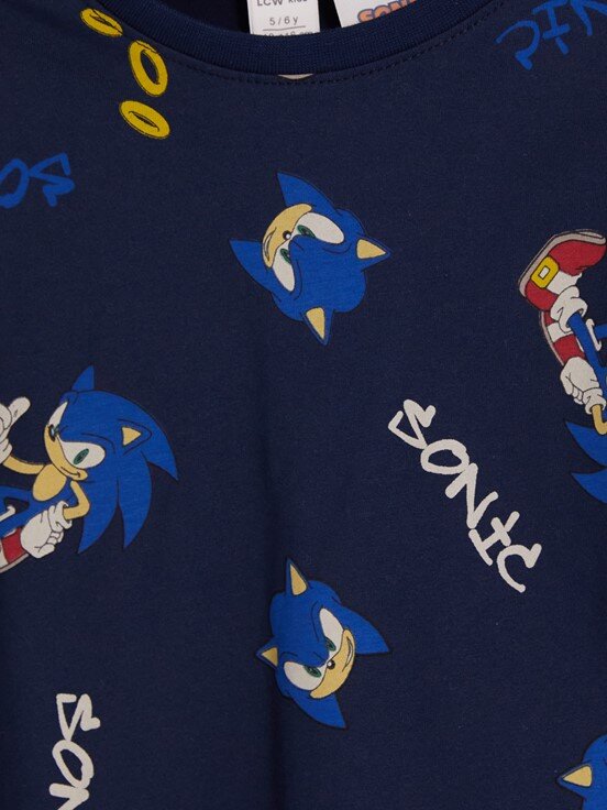 Pijama Takım LACİVERT BASKILI