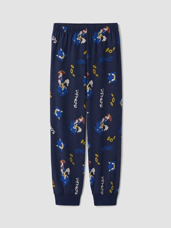 Pijama Takım LACİVERT BASKILI