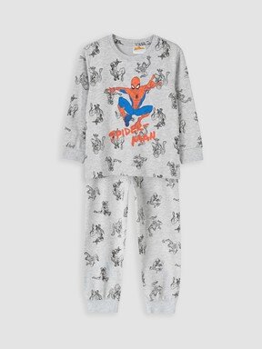 Pijama Takım GRİ MELANJ BASKILI