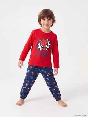 Pijama Takım CANLI KIRMIZI