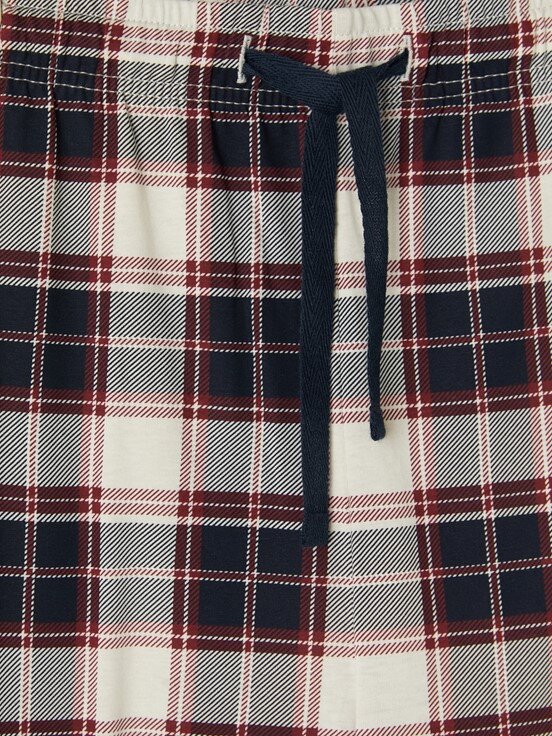Pijama Takım LACİVERT BASKILI