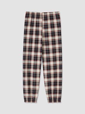 Pijama Takım LACİVERT BASKILI