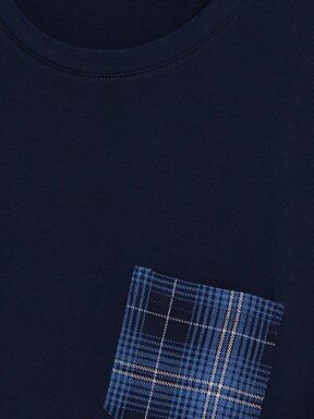 Pijama Takım LACİVERT BASKILI