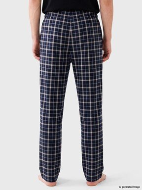 Pijama Takım LACİVERT BASKILI