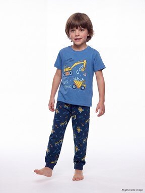 Pijama Takım MAT MAVİ