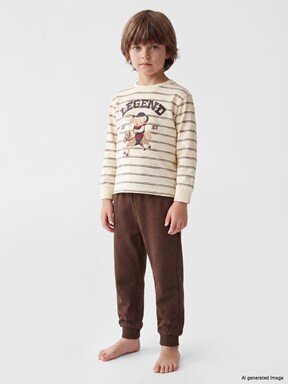 Pijama Takım VANİLYA BASKILI