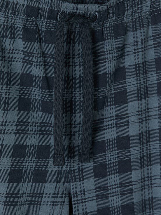 Pijama Alt İNDİGO BASKILI