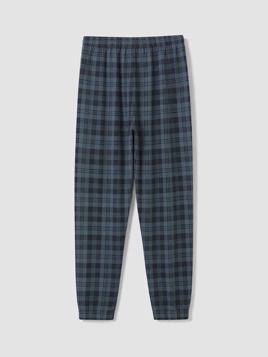 Pijama Alt İNDİGO BASKILI