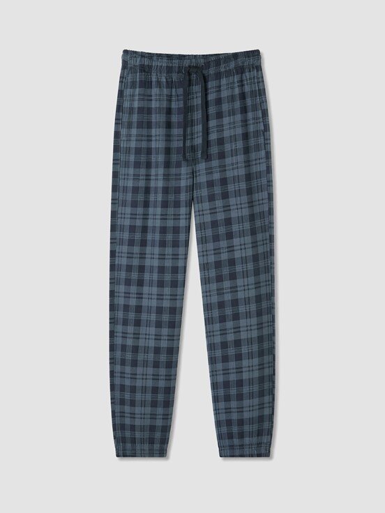 Pijama Alt İNDİGO BASKILI