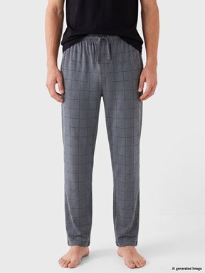 Pijama Alt LACİVERT BASKILI