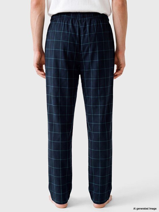 Pijama Alt LACİVERT BASKILI