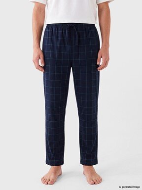 Pijama Alt LACİVERT BASKILI