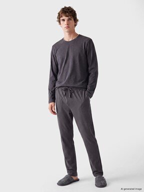 Pijama Alt KOYU GRİ