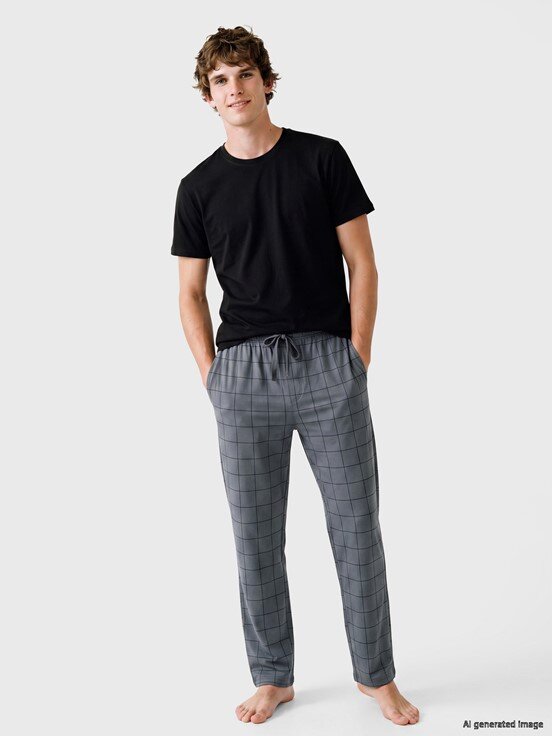 Pijama Üst YENİ SİYAH