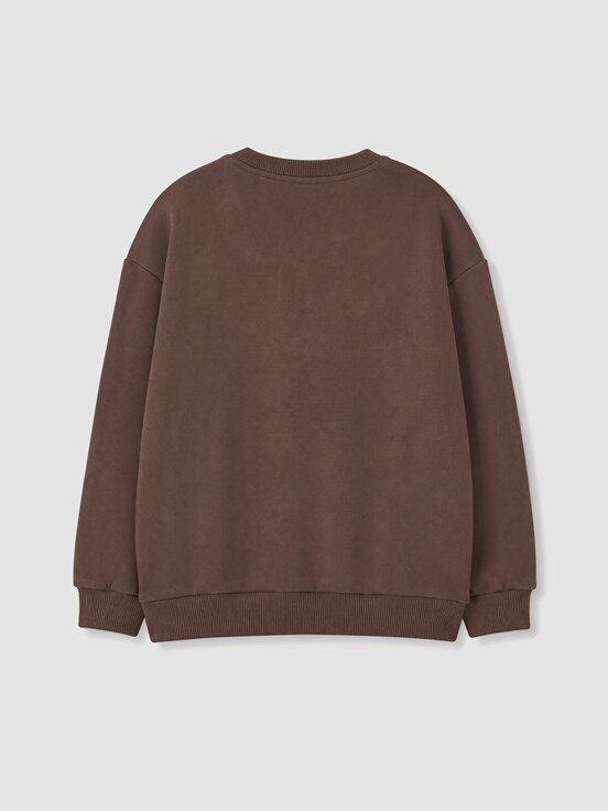 Sweatshirt KAHVERENGİ