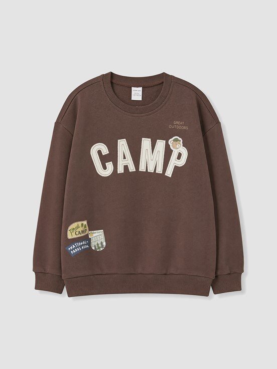 Sweatshirt KAHVERENGİ