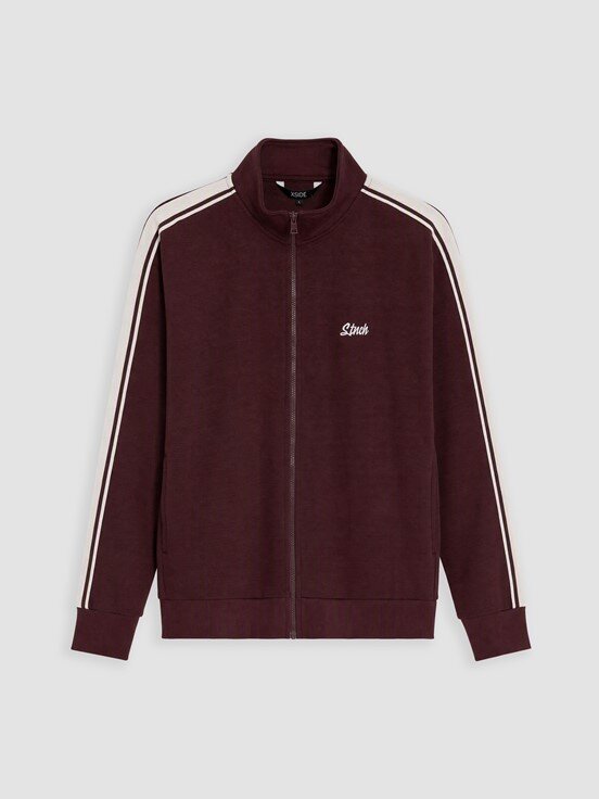 Fermuarlı Sweatshirt BORDO