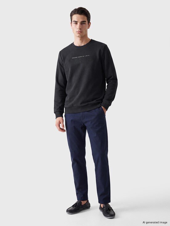 Sweatshirt KOYU HAKİ