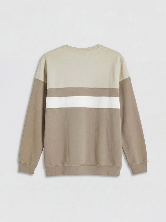 Sweatshirt BEJ ÇİZGİLİ