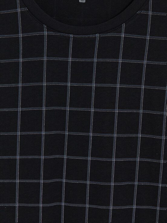 Pijama Takım SİYAH BASKILI