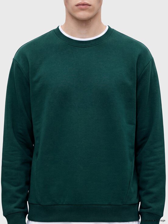 Sweatshirt KOYU YEŞİL