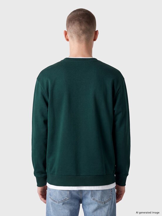 Sweatshirt KOYU YEŞİL