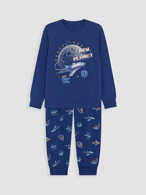 Pijama Takım LACİVERT
