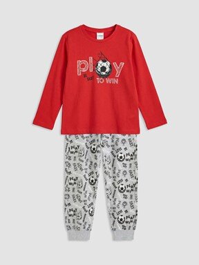 Pijama Takım CANLI KIRMIZI