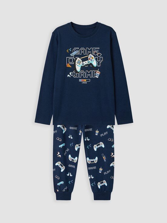 Pijama Takım LACİVERT