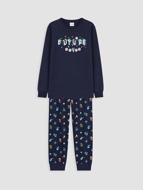 Pijama Takım LACİVERT