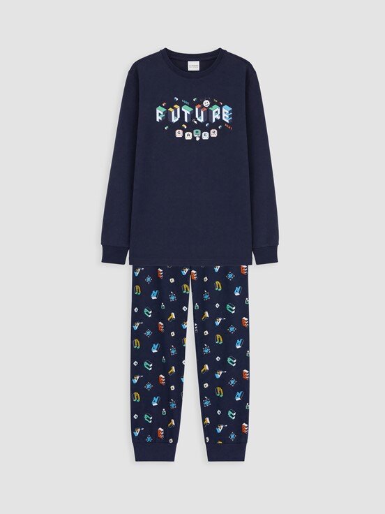 Pijama Takım LACİVERT