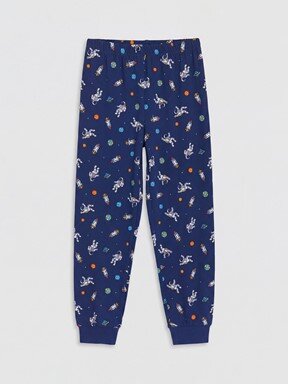 Pijama Takım LACİVERT BASKILI