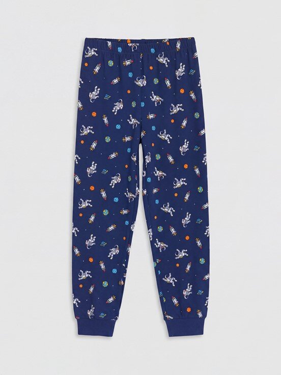 Pijama Takım LACİVERT BASKILI