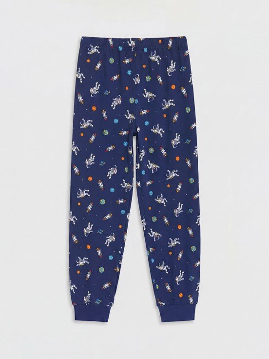 Pijama Takım LACİVERT BASKILI