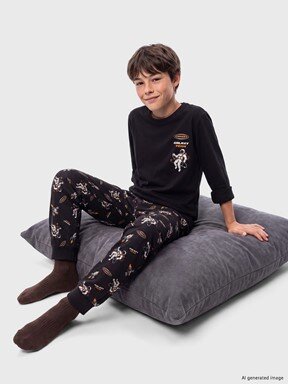 Pijama Takım YENİ SİYAH