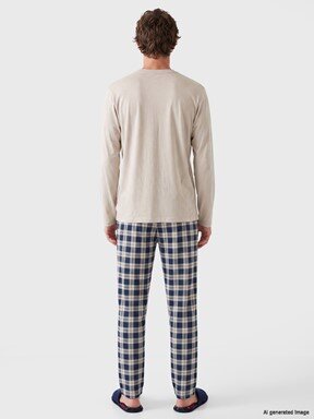 Pijama Takım AÇIK GRİ BASKILI