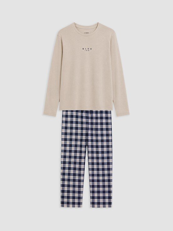 Pijama Takım AÇIK GRİ BASKILI