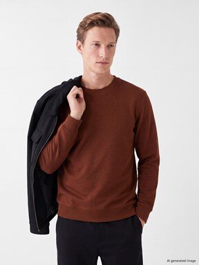 Sweatshirt KİREMİT