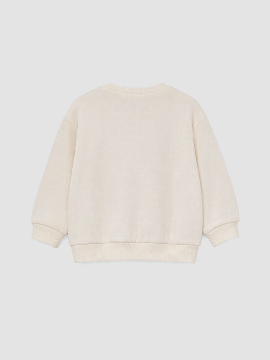 Sweatshirt KREM RENGİ