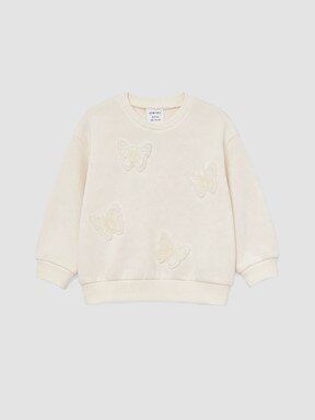 Sweatshirt KREM RENGİ