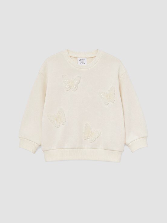 Sweatshirt KREM RENGİ
